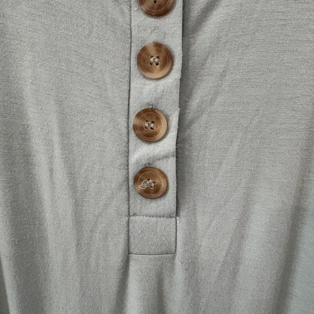 Zenana Buttoned Jumpsuit - Picture 3 of 5